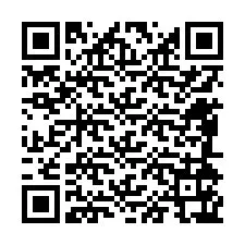 QR код за телефонен номер +12484167818