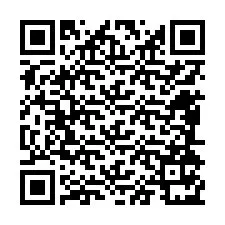 QR-код для номера телефона +12484171968