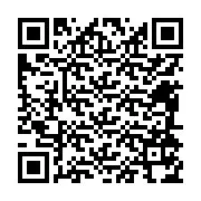 QR-koodi puhelinnumerolle +12484174943