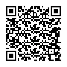 QR-koodi puhelinnumerolle +12484178360