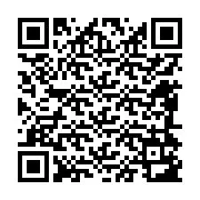 QR код за телефонен номер +12484183418