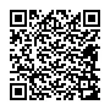 Codice QR per il numero di telefono +12484183477