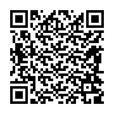 Código QR para número de teléfono +12484209591