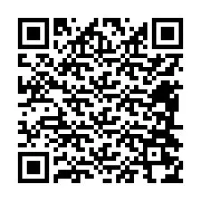 QR-code voor telefoonnummer +12484274373