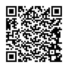 Codice QR per il numero di telefono +12484342522