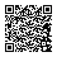 QR-koodi puhelinnumerolle +12484342523