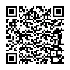 QR-код для номера телефона +12484350354