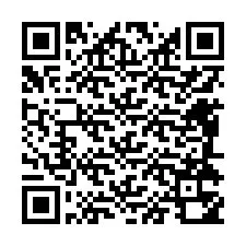 QR-code voor telefoonnummer +12484350946