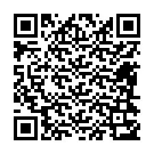 電話番号のQRコード +12484353077