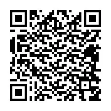 QR код за телефонен номер +12484356663