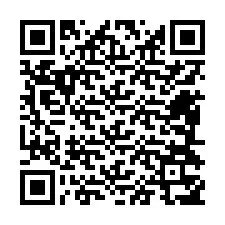 Codice QR per il numero di telefono +12484357337