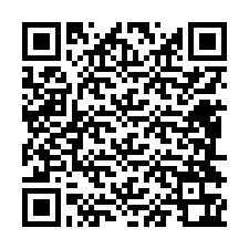 QR-Code für Telefonnummer +12484362676