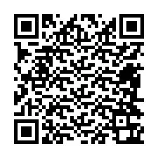 QR-Code für Telefonnummer +12484362677