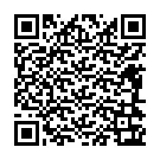 QR Code สำหรับหมายเลขโทรศัพท์ +12484363002