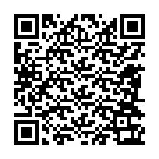 QR код за телефонен номер +12484363378