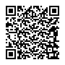 QR-code voor telefoonnummer +12484363400