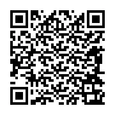 QR-koodi puhelinnumerolle +12484363784