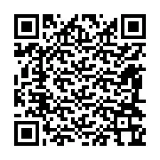 Código QR para número de teléfono +12484364345