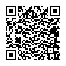 QR-Code für Telefonnummer +12484365943