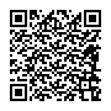 Kode QR untuk nomor Telepon +12484368829