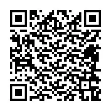 Codice QR per il numero di telefono +12484369897