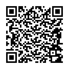 QR-Code für Telefonnummer +12484382758