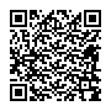 QR-koodi puhelinnumerolle +12484384457