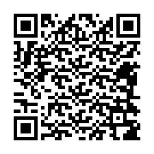 QR-Code für Telefonnummer +12484386433