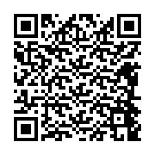 Código QR para número de teléfono +12484449662