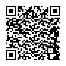 Código QR para número de teléfono +12484482631