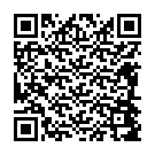 Código QR para número de teléfono +12484487342