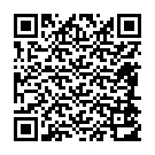 QR-Code für Telefonnummer +12484512889