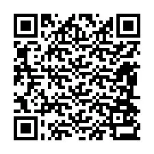 QR-Code für Telefonnummer +12484533375