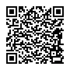 QR-kood telefoninumbri jaoks +12484533558