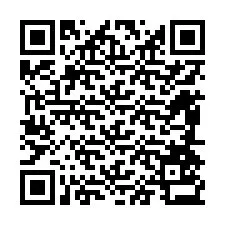 QR Code สำหรับหมายเลขโทรศัพท์ +12484533781