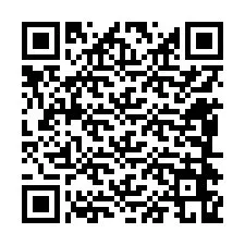 QR код за телефонен номер +12484669434