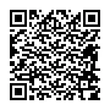 QR-код для номера телефона +12484704757