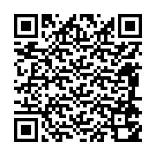 Codice QR per il numero di telefono +12484750944