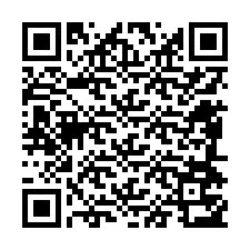 Codice QR per il numero di telefono +12484753318