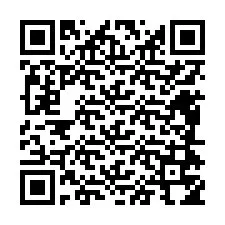 Código QR para número de teléfono +12484754092