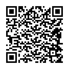 QR-code voor telefoonnummer +12484755629