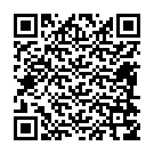 QR код за телефонен номер +12484756467