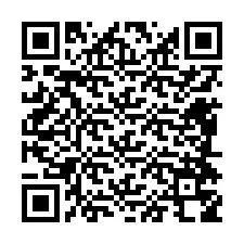 QR-code voor telefoonnummer +12484758696