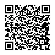 QR код за телефонен номер +12484828417