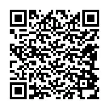 Kode QR untuk nomor Telepon +12484834239