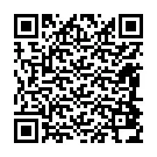 Codice QR per il numero di telefono +12484834245