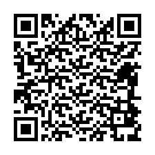 QR kód a telefonszámhoz +12484839007