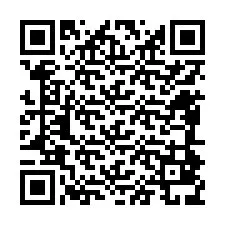 QR код за телефонен номер +12484839008