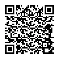 QR-code voor telefoonnummer +12484850336