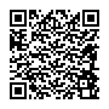 QR код за телефонен номер +12484860709